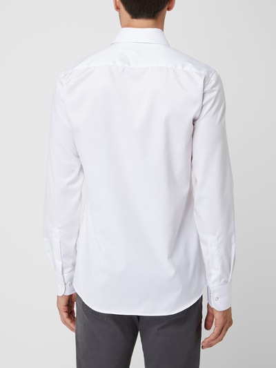 Eterna Slim fit zakelijk overhemd met haaikraag Wit - 5