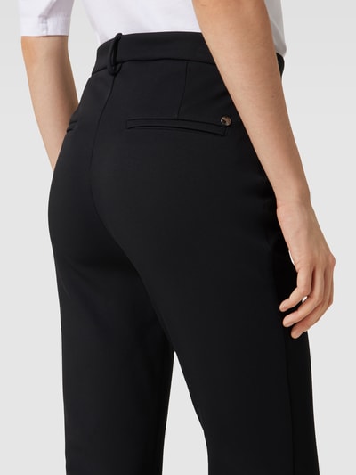 MAC Stoffen broek met uitlopende pijpen, model 'AIDA KICK' Zwart - 3