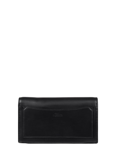 s.Oliver RED LABEL Crossbody Bag in Leder-Optik Schwarz 5