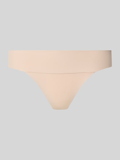 Triumph String met brede elastische band, model 'Body Makeup Illusion' Beige - 1