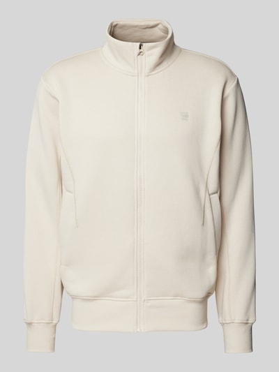 G-Star Raw Sweatjacke mit Stehkragen Offwhite 2