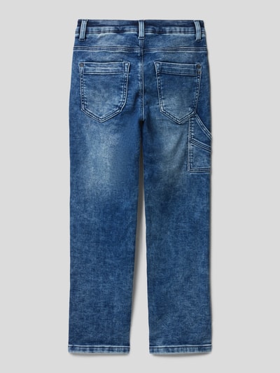 s.Oliver RED LABEL Slim Fit Jeans mit Eingrifftaschen Blau 3