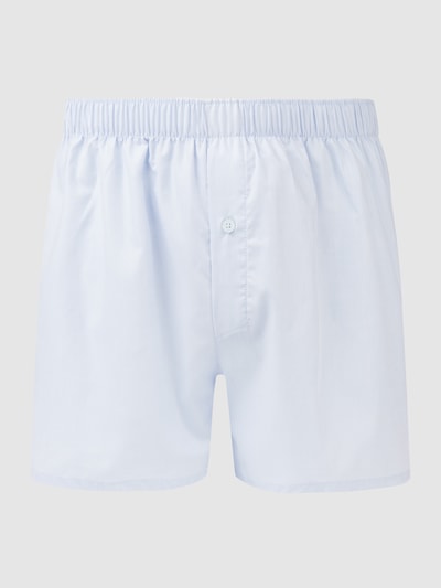 Hanro Boxershorts van katoen Lichtblauw - 1