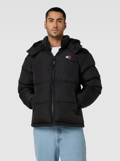 Tommy Jeans Steppjacke mit Label-Patch Modell 'ALASKA' Black 4