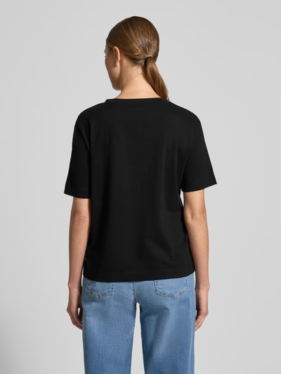 Marc Cain T-shirt met halflange mouwen Zwart - 5