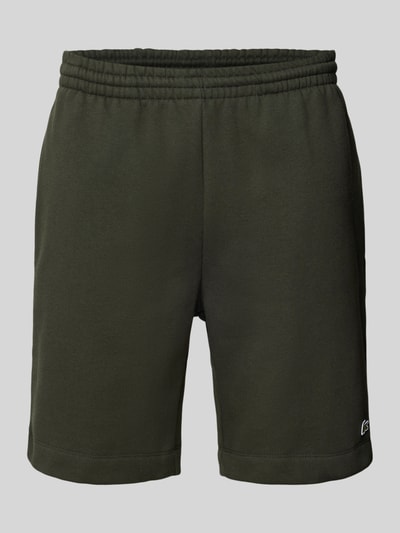 Lacoste Sweatshorts mit elastischem Bund Dunkelgruen 2