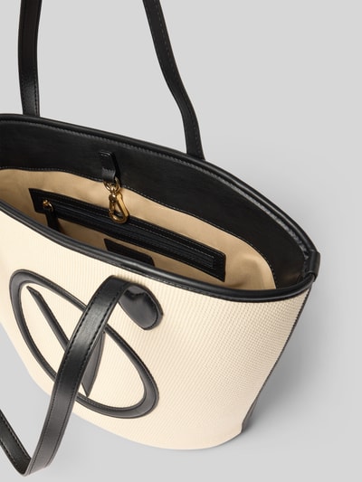 VALENTINO BAGS Shopper met logodetail, model 'COVENT' Zwart - 4