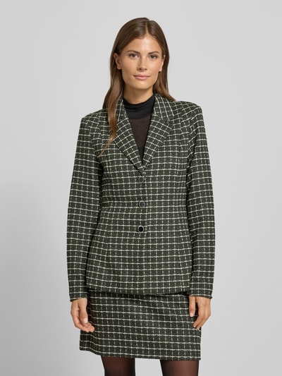 ICHI Slim Fit Blazer mit Reverskragen Modell 'KATE' Khaki 4