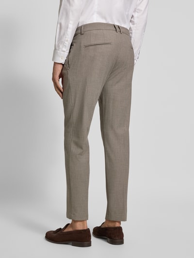 Cinque Regular fit pantalon met viscose, model 'Salto' Beige - 5