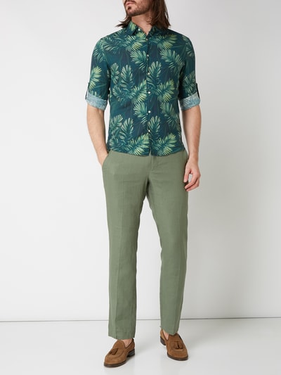 MCNEAL Koszula casualowa o kroju modern fit w kwiatowy wzór Granatowy 1