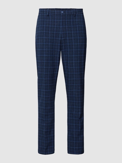 MCNEAL Stoffen broek met glencheck-motief Marineblauw - 2