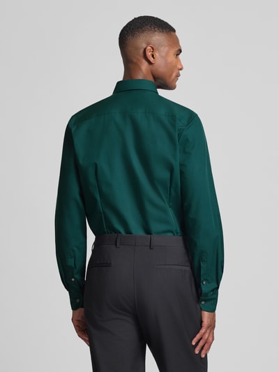 OLYMP Level Five Slim fit zakelijk overhemd met kentkraag Groen - 5