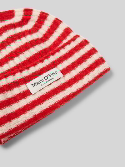 Marc O'Polo Muts van pure scheerwol  Rood - 2