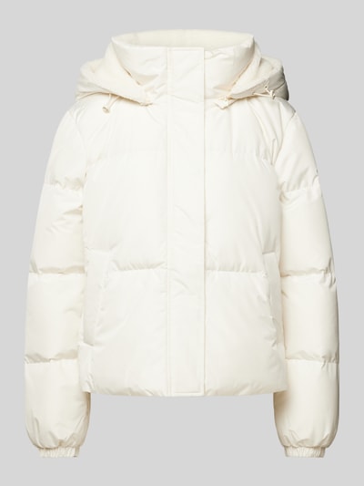 OPUS Gewatteerd jack met capuchon, model 'Haide' Offwhite - 2