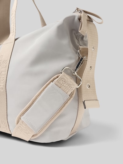 STUDIO BERLIN Weekender mit Logo-Patch Modell 'Pankow' Hellgrau 3