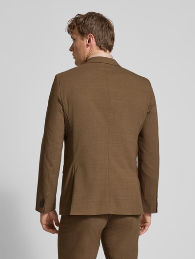 HUGO Extra slim fit pak met scheerwol, model 'ARTI' Lichtbruin - 5