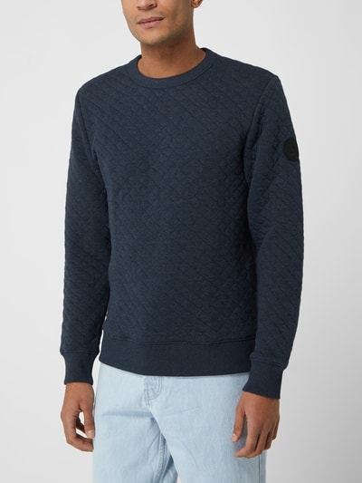 Tom Tailor Sweatshirt mit Steppnähten Rauchblau 4