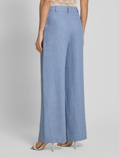 Jake*s Collection Wide Leg Anzughose mit Eingrifftaschen Blau 5