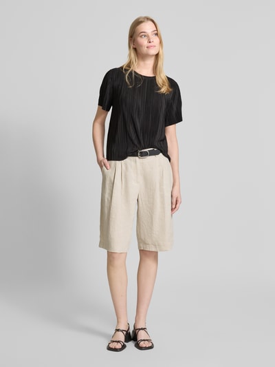 s.Oliver RED LABEL Regular fit T-shirt met plissé  - 1