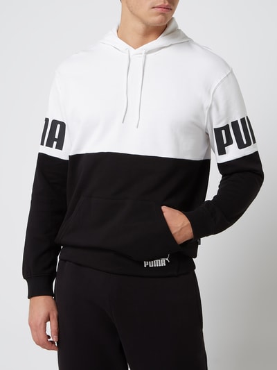 PUMA PERFORMANCE Hoodie mit Logos Weiss 4