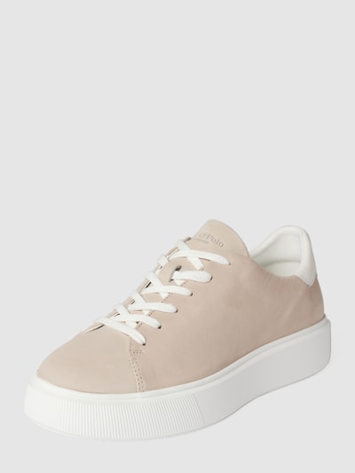 Marc O'Polo Sneakers met labelopschrift Taupe - 2