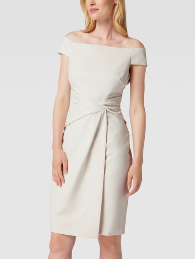 Lauren Ralph Lauren Cocktailkleid im Off-Shoulder-Design Modell 'SARAN SHORT' Ecru 4