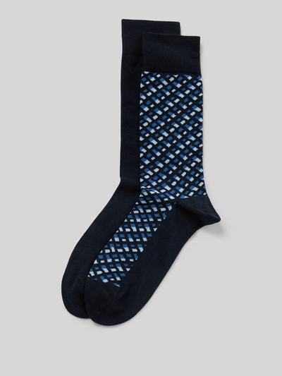 BOSS Socken mit Label-Detail im 2er-Pack Marine 1