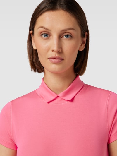 Marc Cain T-Shirt mit Stehkragen Pink 3