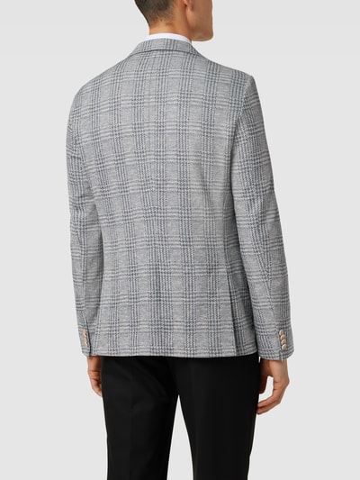 DIGEL 2-knoops colbert met tartanruit, model 'Kristo' Beige - 5
