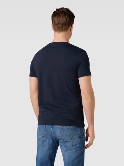 JOOP! Jeans T-shirt z detalem z logo Oceaniczny 5