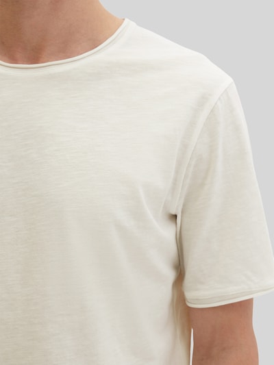 Marc O'Polo Regular Fit T-Shirt aus reiner Baumwolle Offwhite 3