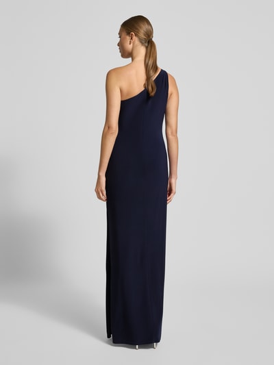 Lauren Ralph Lauren Abendkleid im One-Shoulder-Look Modell 'BELINA' Marine 5