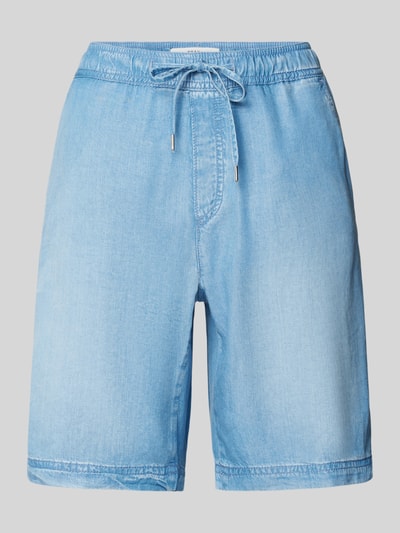 Brax Regular Fit Jeansbermudas mit elastischem Bund Hellblau 2