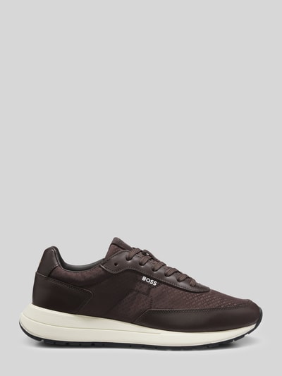 BOSS Sneaker Low mit dämpfender Profilsohle Dunkelbraun 3