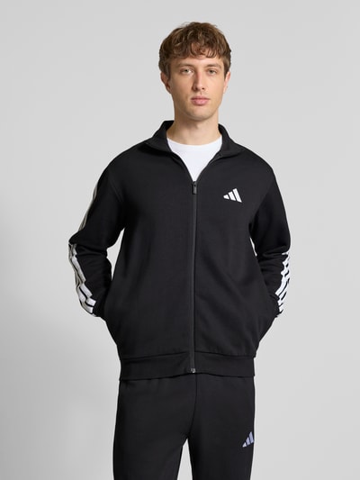 adidas Sportswear Regular Fit Sweat-Anzug aus Baumwoll-Mix Black 4
