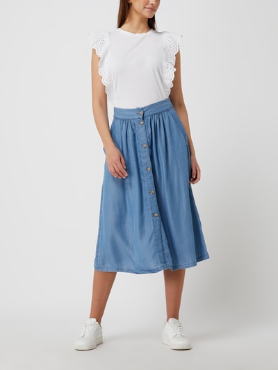 Pepe Jeans Top mit Volants Modell 'Brunella' Weiß 1
