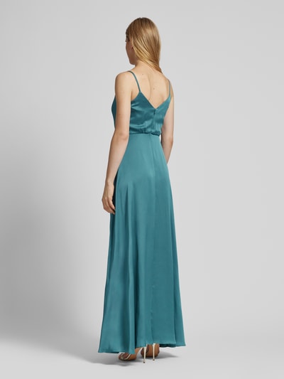 Jake*s Cocktail Abendkleid mit Wasserfall-Ausschnitt Ocean 5