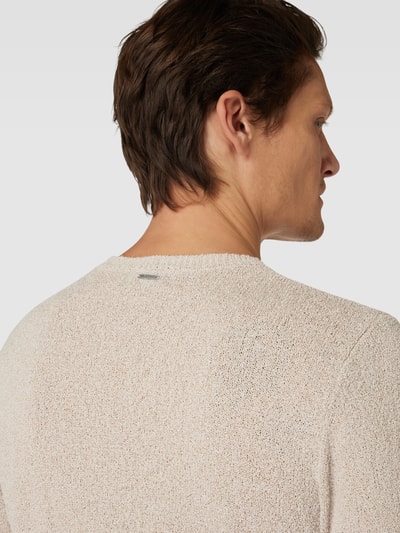 Antony Morato Strickpullover in unifarbenem Design Beige 3