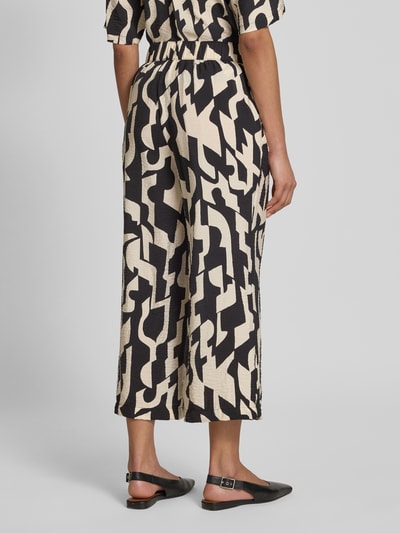 s.Oliver RED LABEL Loose Fit Culotte aus Viskose-Mix BLACK 5