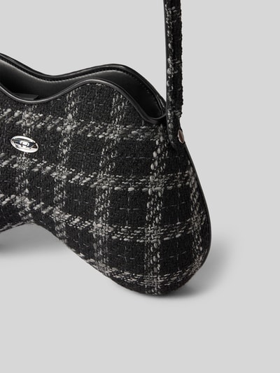 Diesel Shoulder Bag mit Logo-Applikation Black 3