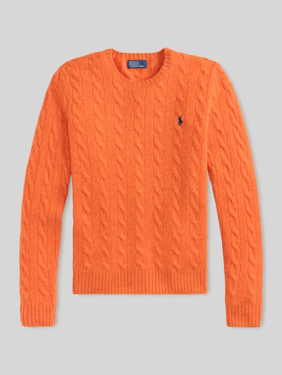 Polo Ralph Lauren Regular Fit Pullover aus Woll-Kaschmir-Mix 'JULIANNA' Orange 2