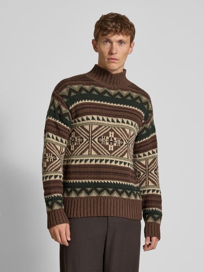 Polo Ralph Lauren Loose Fit Strickpullover aus Baumwoll-Woll-Mix  Camel 4