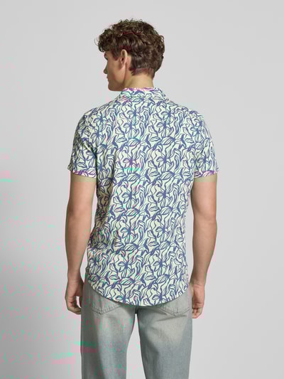 Blend Regular fit vrijetijdsoverhemd met 1/2-mouwen, model 'AVIAN' Lichtblauw - 5