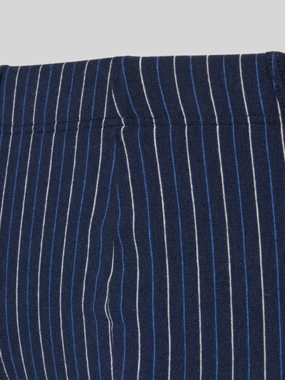 Schiesser Slim fit slip van katoenmix in een set van 3 stuks, model 'Supermini' Marineblauw - 2