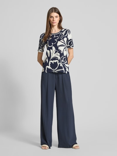 Betty Barclay T-Shirt aus Viskose-Mix mit Rundhalsausschnitt Marine 1