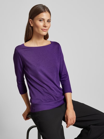 Windsor Longsleeve mit 3/4-Ärmel Purple 3