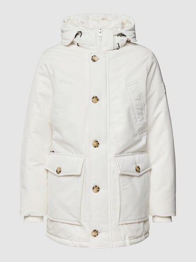 Tommy Hilfiger Parka met afneembare capuchon, model 'ROCKIE' Offwhite - 2