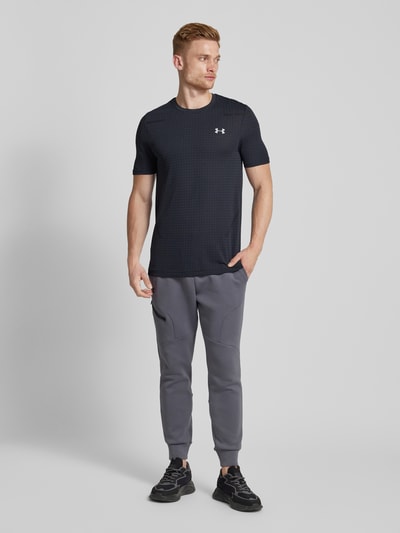 Under Armour T-shirt met labelprint Zwart - 1