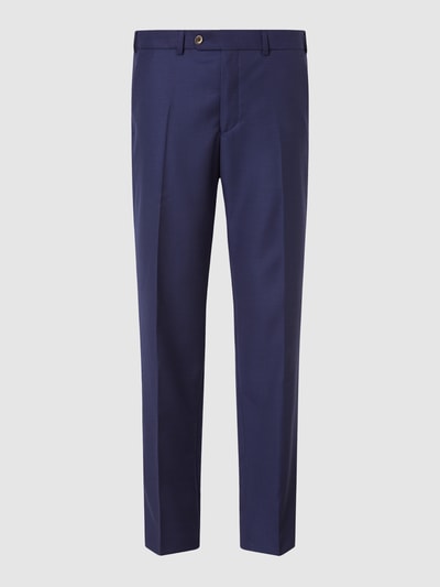 DIGEL Modern fit pantalon van scheerwol, model 'Per' Koningsblauw - 1