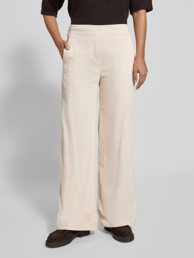 OPUS Cordhose mit Gesäßtasche Modell 'Mileni cargo' Ecru 4